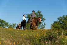 Wildcatter Guest Ranch, Texas, guided horse-riding
