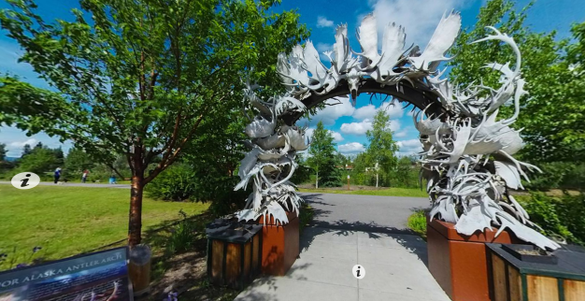The Antler Arch - The Gateway to Downtown Fairbanks