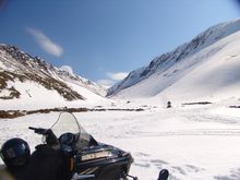 Snowmobiling