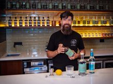 Chef & distiller Hamish Nugent of Reed & Co in Bright is offering bookable classes in how to make a perfect cocktail