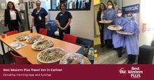 Best Western Plus Travel Inn delivering meals to frontline workers