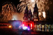 Santiago-fireworks-display