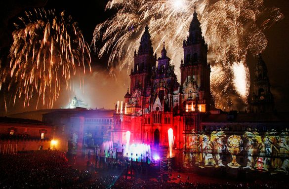 Santiago-fireworks-display