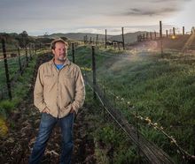 Chad Melville of Melville Winery hosts a 