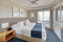 Seashells Scarborough apartment main bedroom 