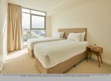 Seashells Fremantle apartment bedroom 