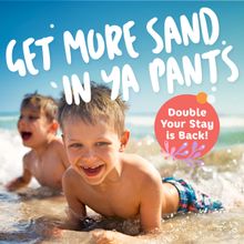 Seashells Double Your Stay campaign 