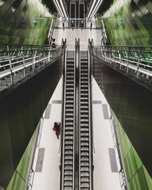 The Copenhagen Metro.