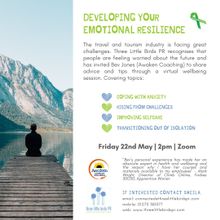 Developing you Emotional Resilience webinar Friday 22 May 2020