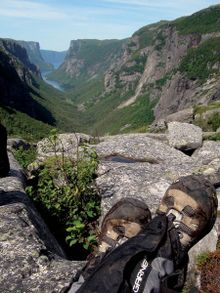 Postcard-perfect views atop Western Brook Gorge, Newfoundland