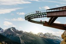 Columbia Icefield Skywalk by Pursuit