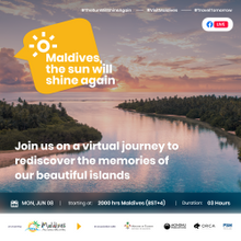 Visit Maldives Facebook Live Event Graphic