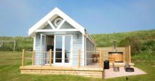 Delux beach hut, Scotland