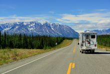 RV on Yukon Highway  