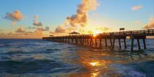 Juno Beach Fishing Pier at Sunrise