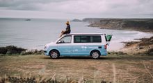 Ein Campervan ist das ideale Gefährt für einen Familienurlaub innerhalb Europas.