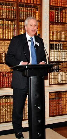 Hugo Vickers at Blenheim Palace