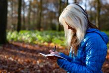 Phoebe Smith at home in nature 