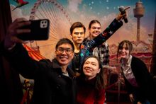 Fans meets Jay Chou wax figure at Madame Tussauds Sydney 