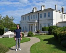 Ben Stokes at Seaham Hall