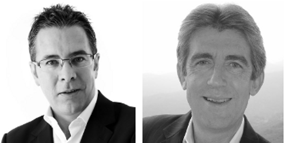 Delivering Group Founders (left) Mark Simmons and Michael Yates