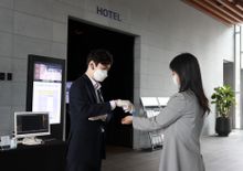 Hotel provides temperature checks for all guests on arrival to the hotel