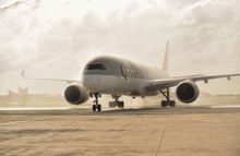 Qatar Airways flight arrives at Velana International Airport. Credit Maldives Ministry of Tourism.