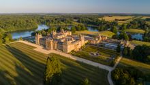 Aerial view of Blenheim Palace