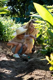 Learn the techniques of farming at L'Aubergine Farm