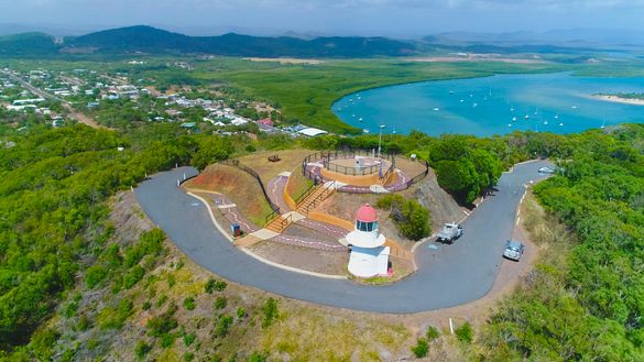 Visit Cooktown's lighthouse at Grassy Hill which James Cook climbed to find a way through the Great Barrier Reef.