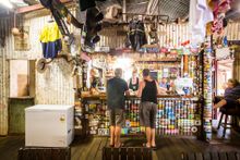 Enjoy a coldie and taste of Australiana at the Lions Den Hotel on the drive to Cooktown.