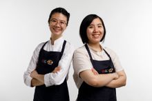 Chefs Lisa Tang and Kuah Chew Shian