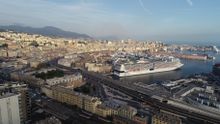MSC Grandiosa-ready-to-depart-genoa