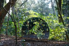 Misa FUNAI《Paradise  Boundary –SINME-》2020 stainless steel. Photo Keizo Kioku	