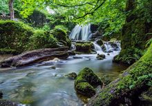 Janet's Foss Waterfall