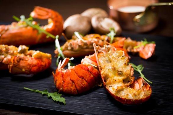 Cafe East - Baked Lobster Thermidor Cafe East - Baked Lobster Thermidor