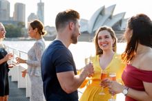 Sydney Drinks with Friends onboard the Harbour Bar & Restaurant