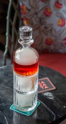 ZA ZA TA - Smoked Persimmon Negroni 