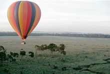 Balloon flights in Kenya