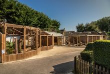 Parliament of Owls new avaries at Birdland - photo credit Cotswold House Photography