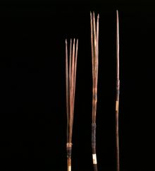 Gararra (fishing spear) - three prongs - collected at Botany Bay, 1770 the Museum of Archaeology & Anthropology, Uni Cambridge