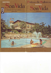 Many stars stayed at the iconic Castillo Son Vida Hotel