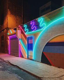 Electric Street Mural. Photo credit Kyle Huff for PHLCVB.
