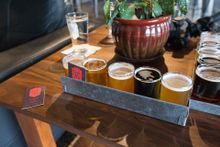 Pale Fire Brewing Company flight