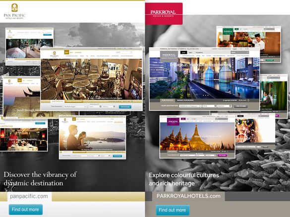 Pan Pacific Hotels Group & PARKROYAL webpages
