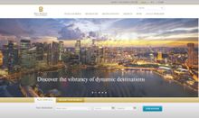 Pan Pacific Hotels Group website homepage