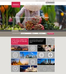 PARKROYAL website homepage