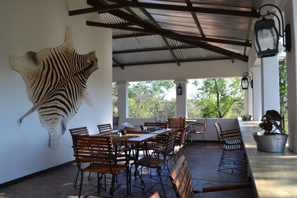 Resturant area at Campsite
