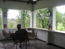 Resturant area at Campsite