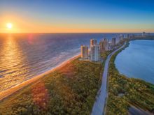 Aerial of Singer Island